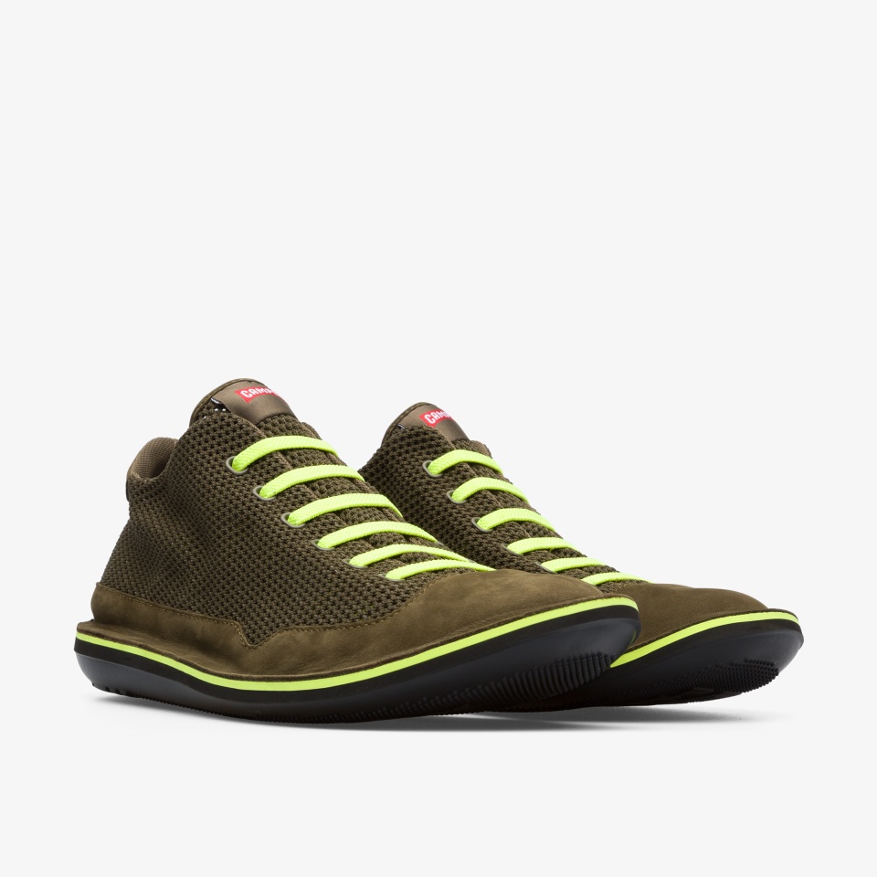 Botines Camper Beetle Hombre - Verde | Camper Online + 6549OFNRT